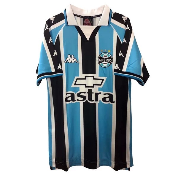 Authentic Camiseta Grêmio 1ª Retro 2000 Azul